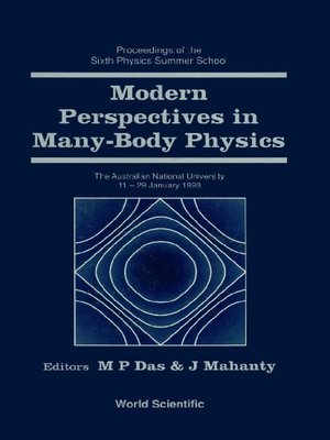 cover image of Modern Perspectives In Many-body Physics: Proceedings of the Sixth Physics Summer School